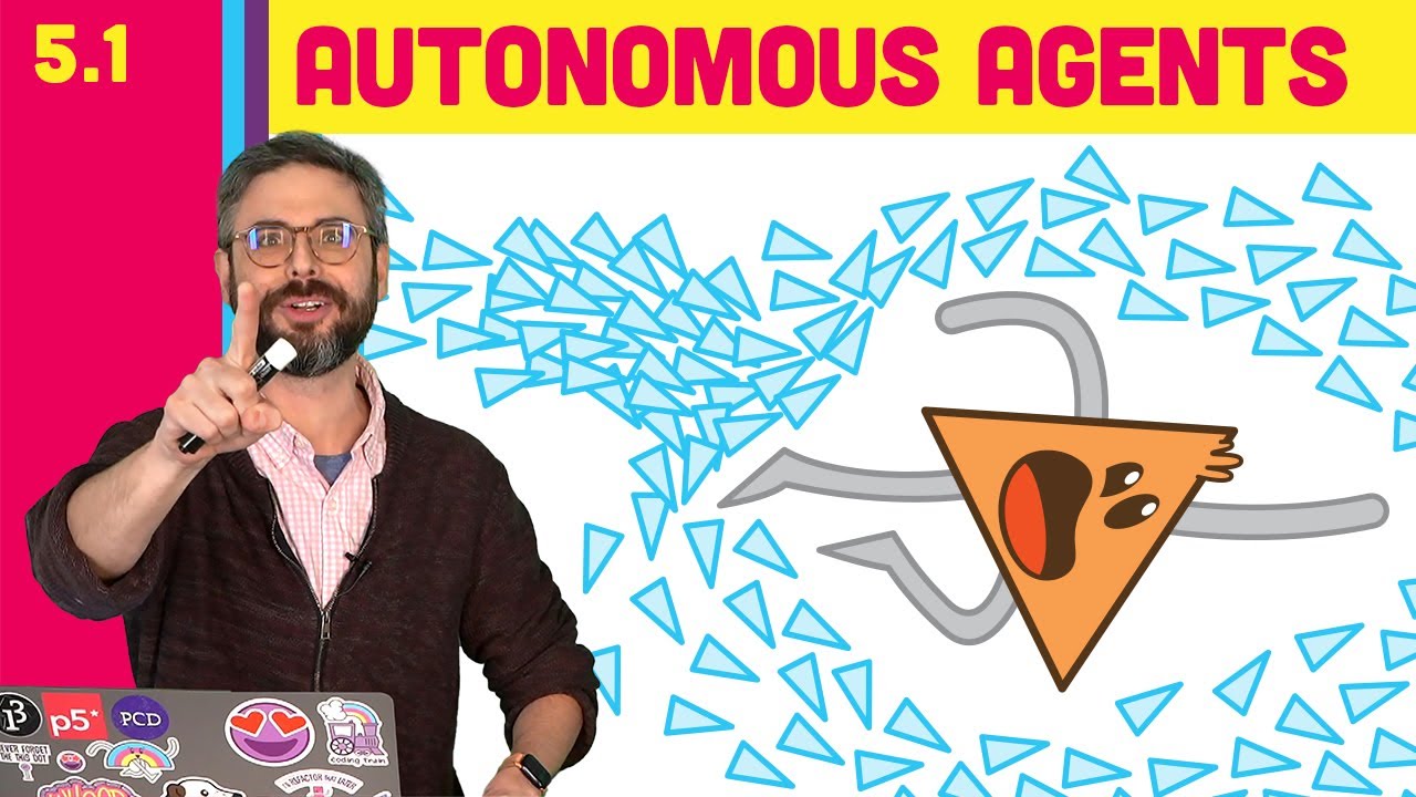 5.1 Autonomous Steering Agents Introduction - The Nature of Code