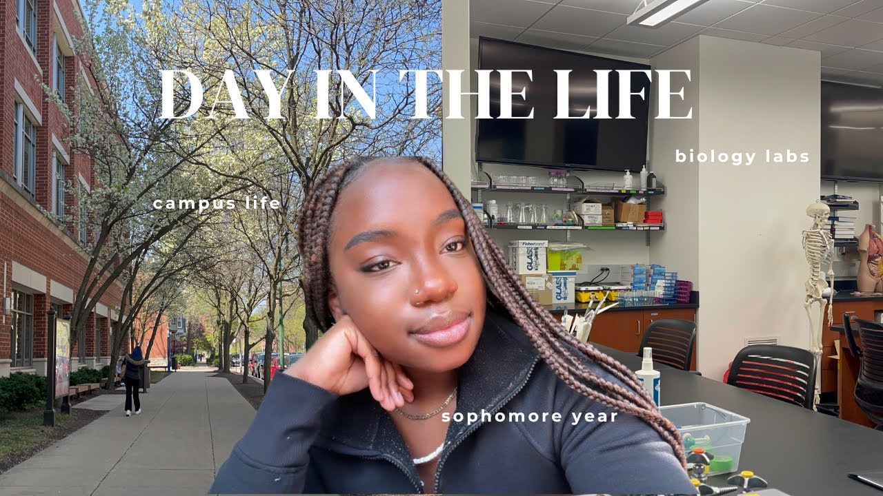 a day in the life of a science major at depaul university 🔬🦠