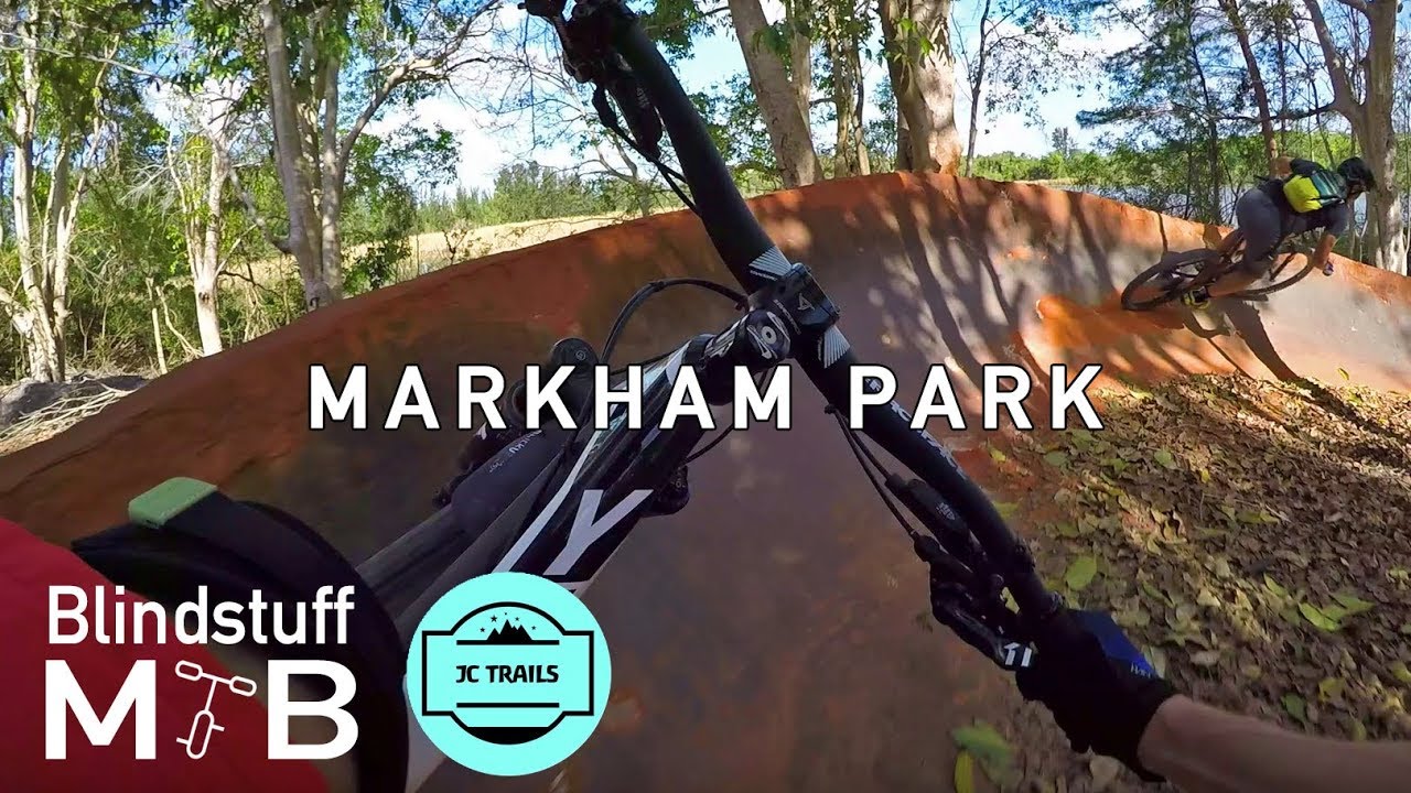 Mountain biking Markham Park with JC Trails