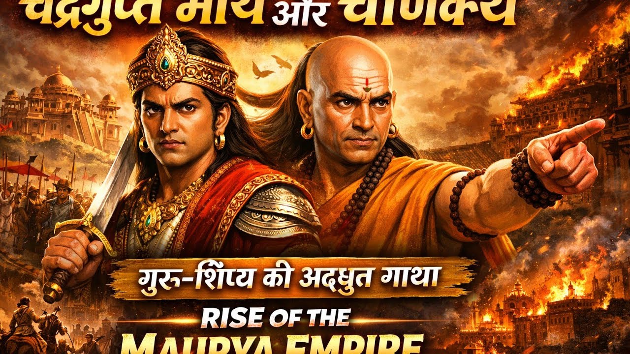Mourya Empire | ek mahan Guru , shishya jisne itihaas Badal Diya | learn with AI #history 