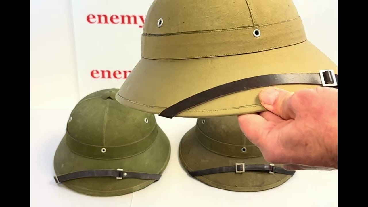 North Vietnamese Army Pith Helmets & Sun Helmets of the Vietnam War 