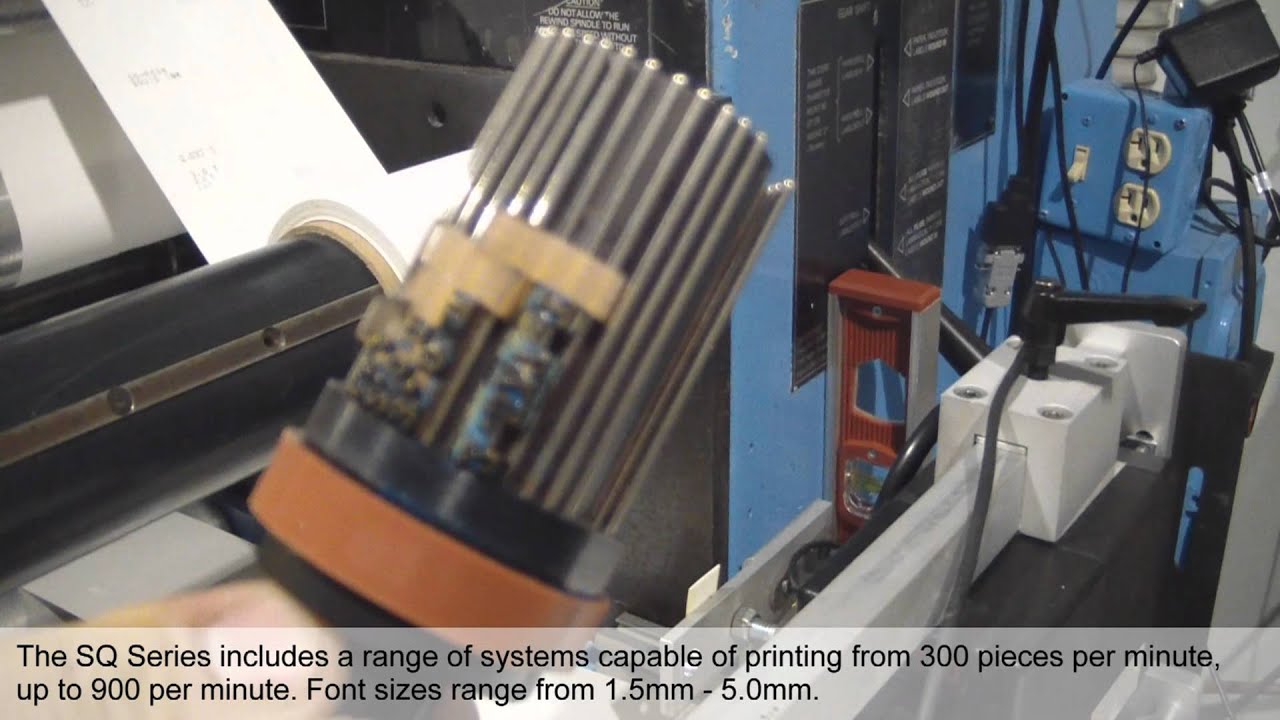 The SQ Series Hot Roll Coder from Squid Ink Manufacturing