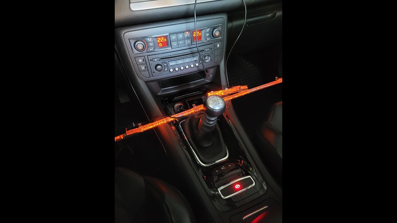 Montaż oświetlenia nastrojowego Citroen C5 X7