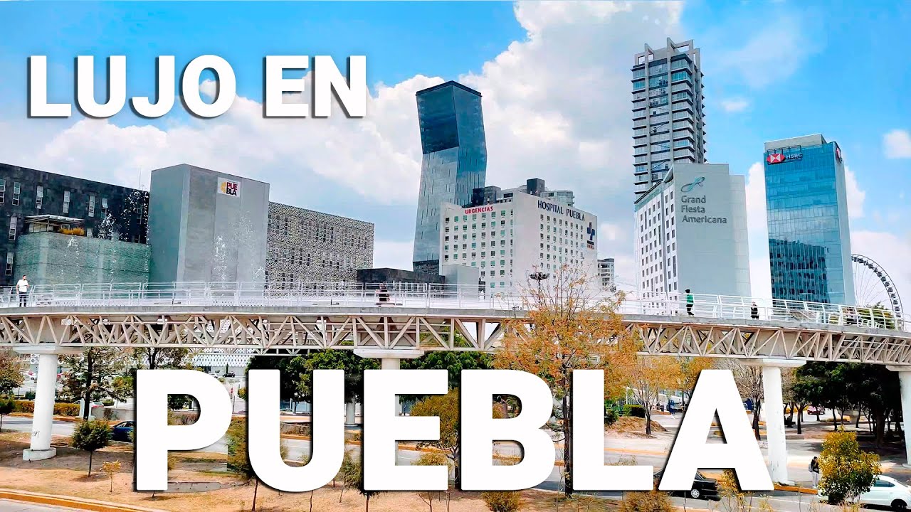 ANGELÓPOLIS la zona más LUJOSA de PUEBLA ( Encontramos la rueda de la fortuna más grande del mundo )