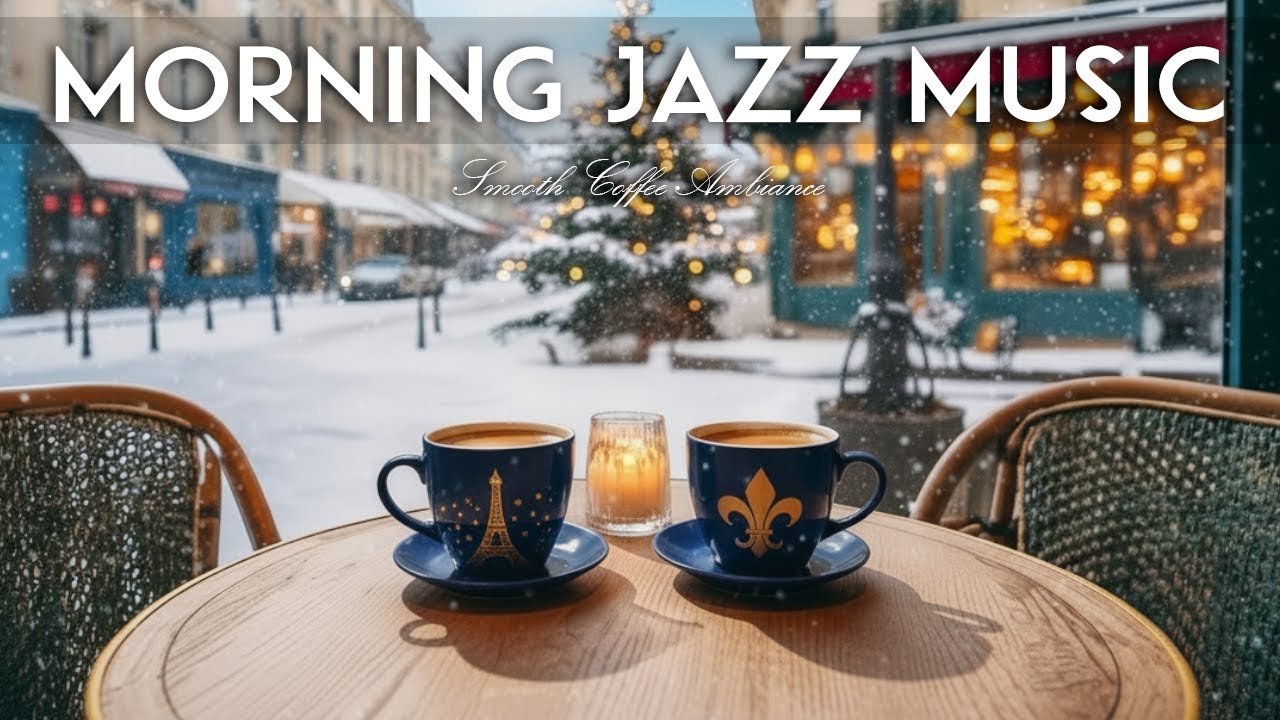 Happy Morning 2026 ✨ Sweet Coffee Jazz Music & Holiday Bossa Nova Instrumental for Stress Relief.