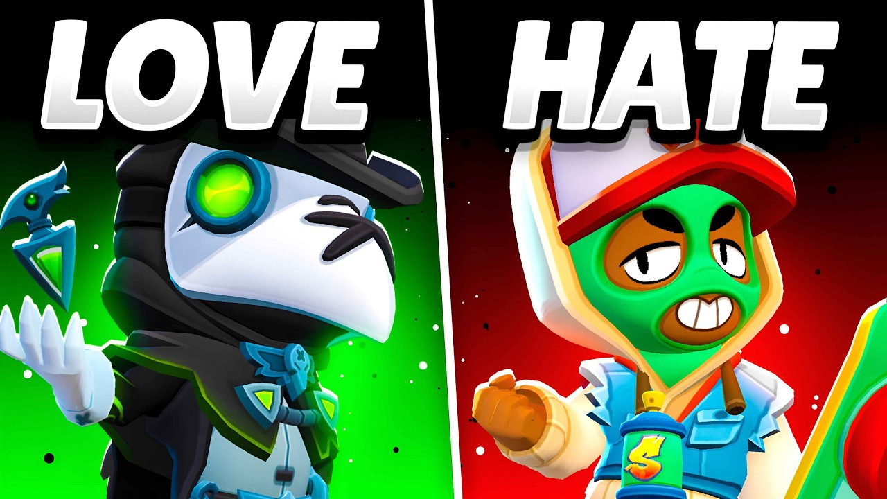 My Most Favorite & Hated Brawlers!