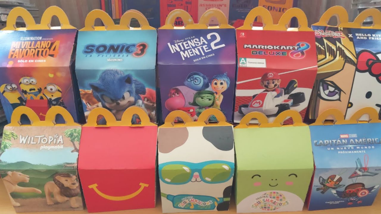 McDonald's Todas Las Cajitas Felices De 2024