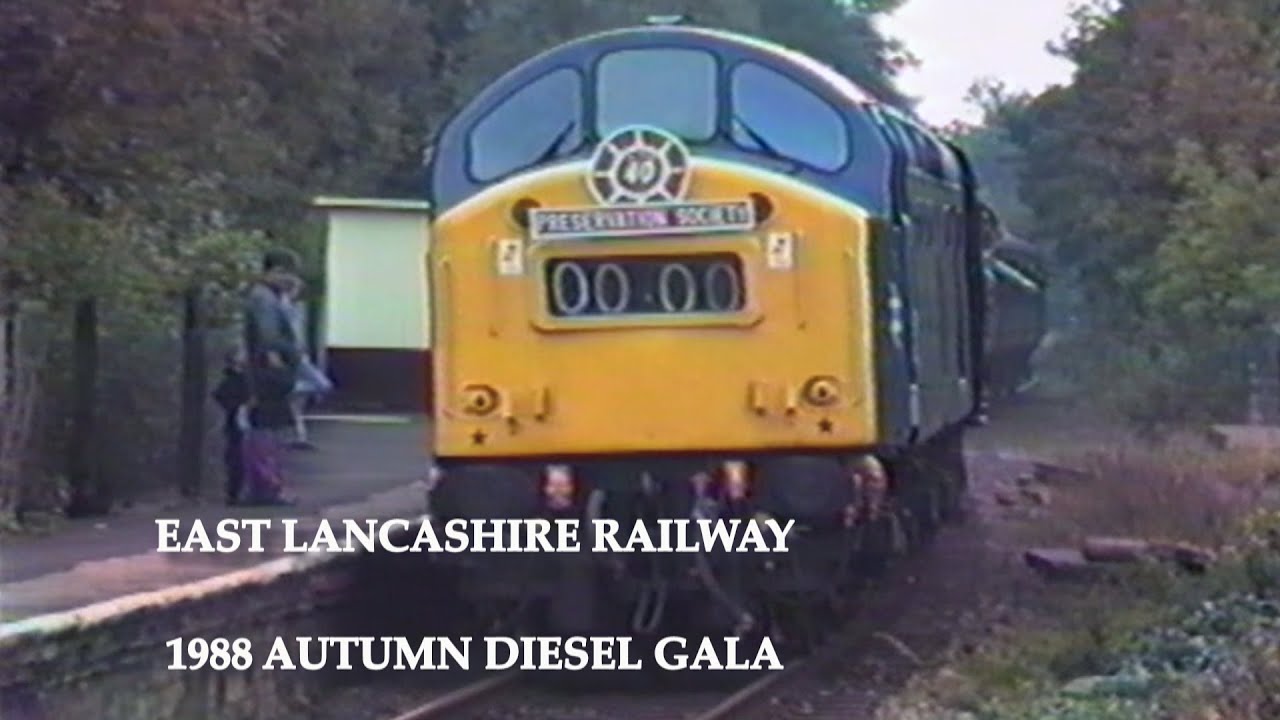 BR in the 1980s East Lancashire Railway 1988 Autumn Diesel Gala