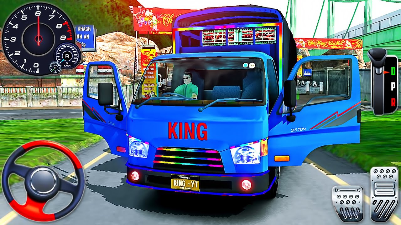 Minitruck Simulator Vietnam 2025 - Realistic Mini Cargo Truck Driving in India - Android GamePlay #5