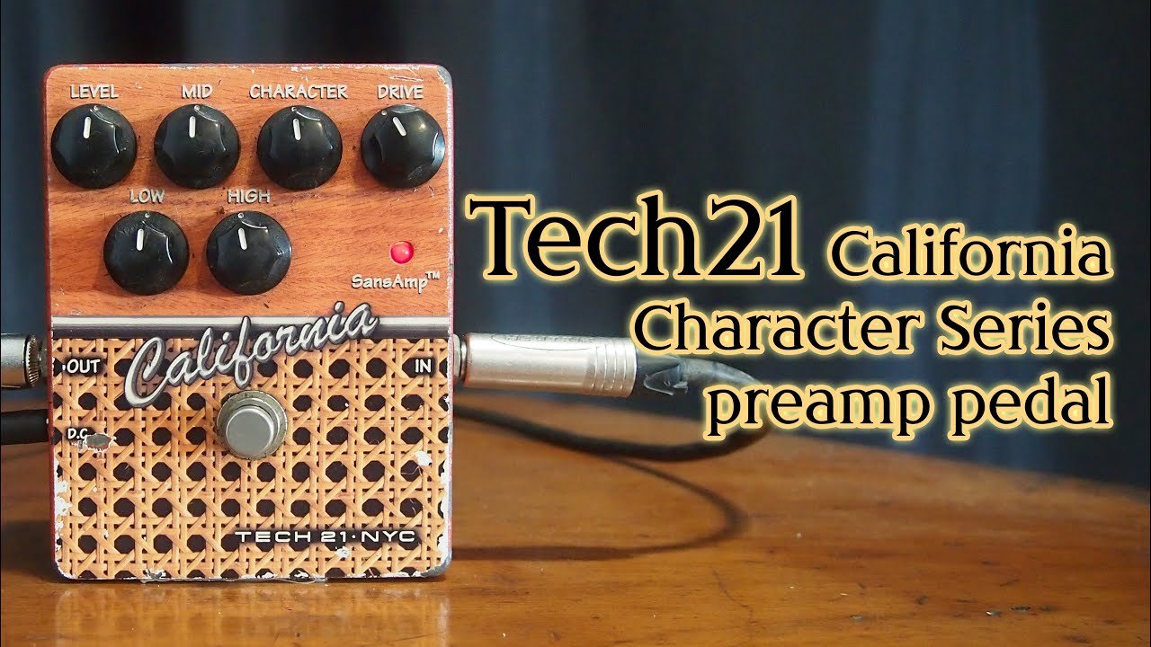 Tech21 California Character Series Preamp Pedal