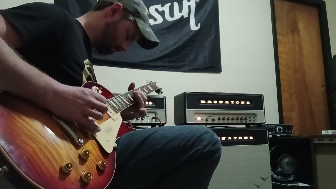 Gibson Les Paul 1956 Reissue - Magnatone Baby M80 