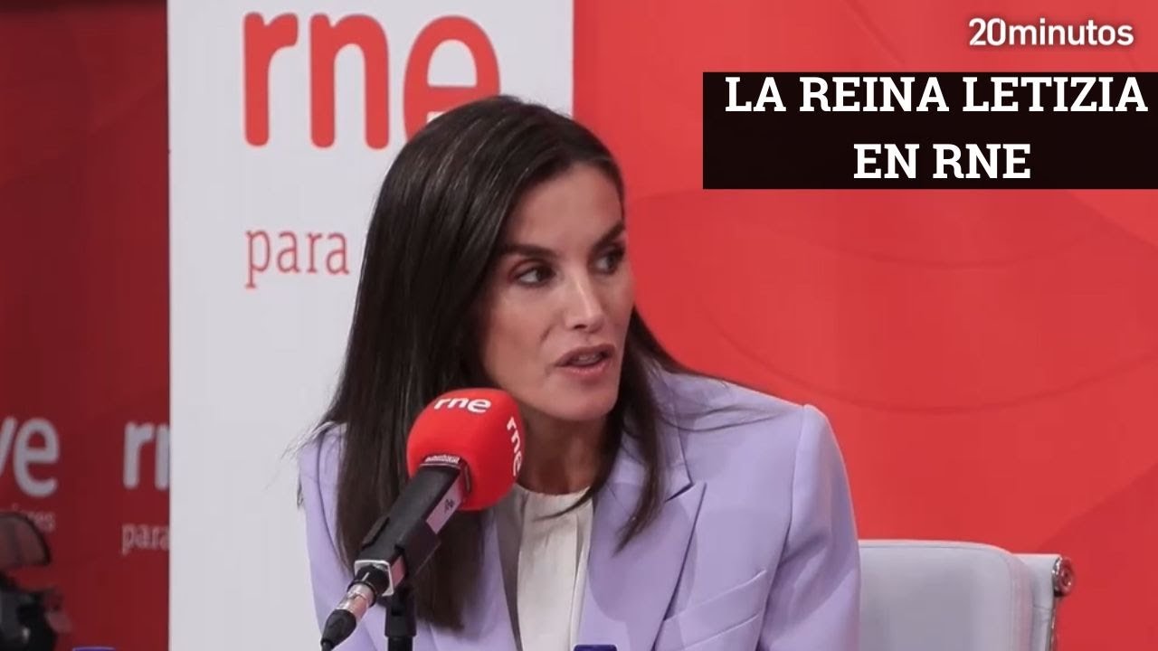 LA REINA LETIZIA EN RADIO NACIONAL: servicio para personas sordas