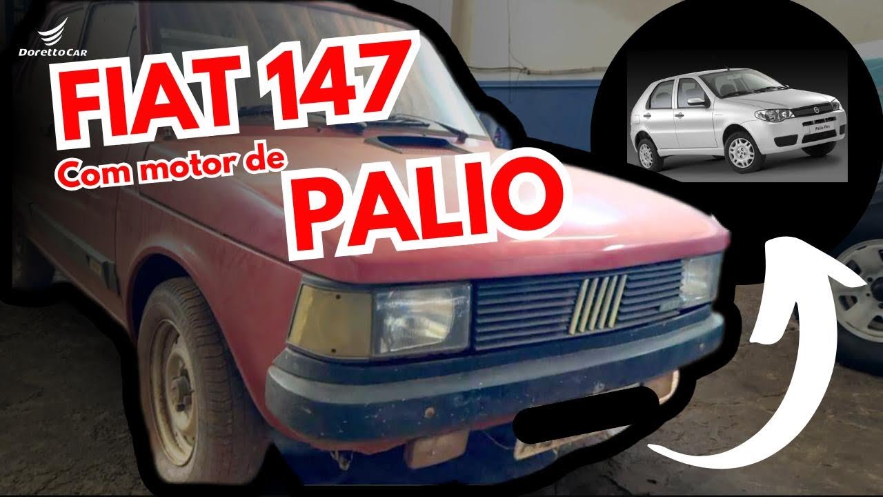 Fiat 147 com motor de Palio e ar condicionado