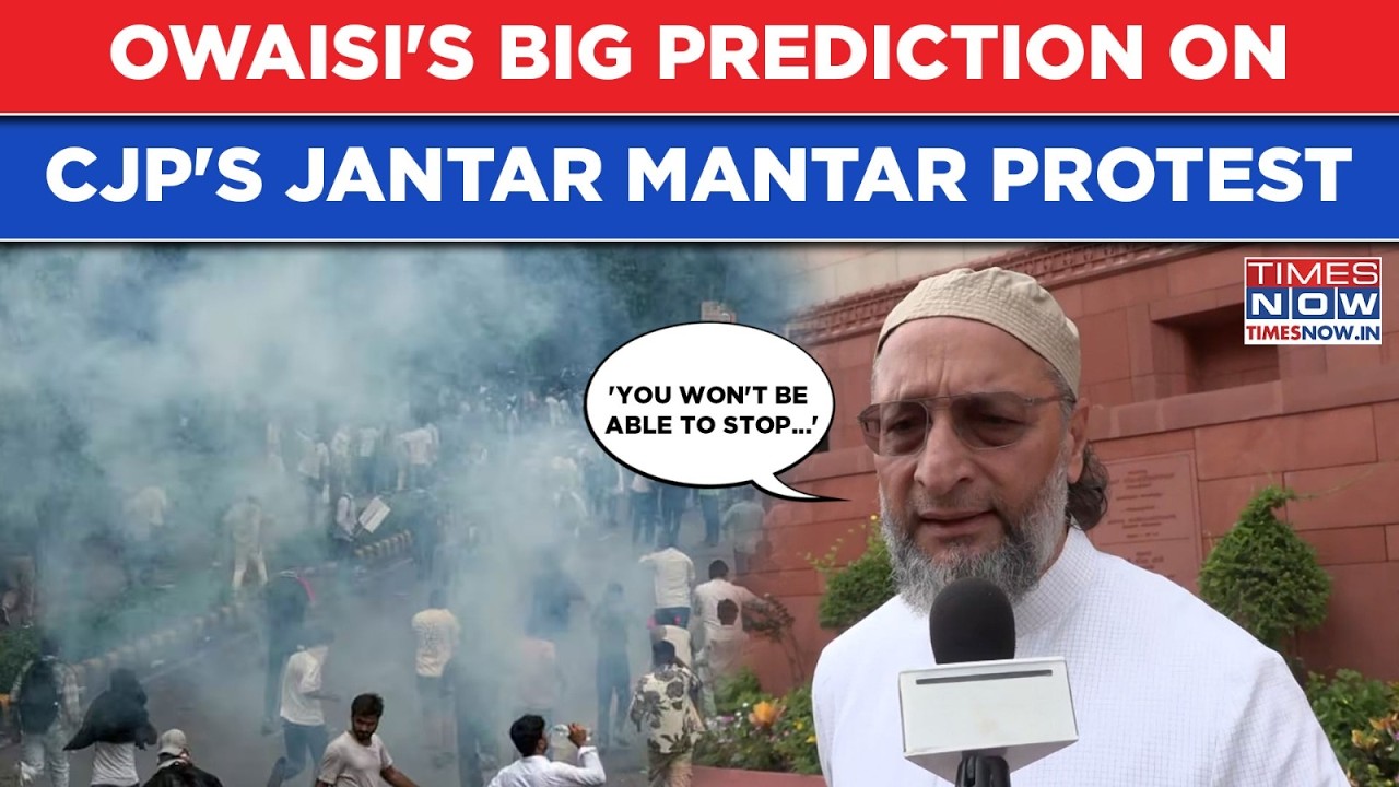 Asaduddin Owaisi Makes Bold Prediction On CJP's Jantar Mantar Protest, Rips Govt's This Move