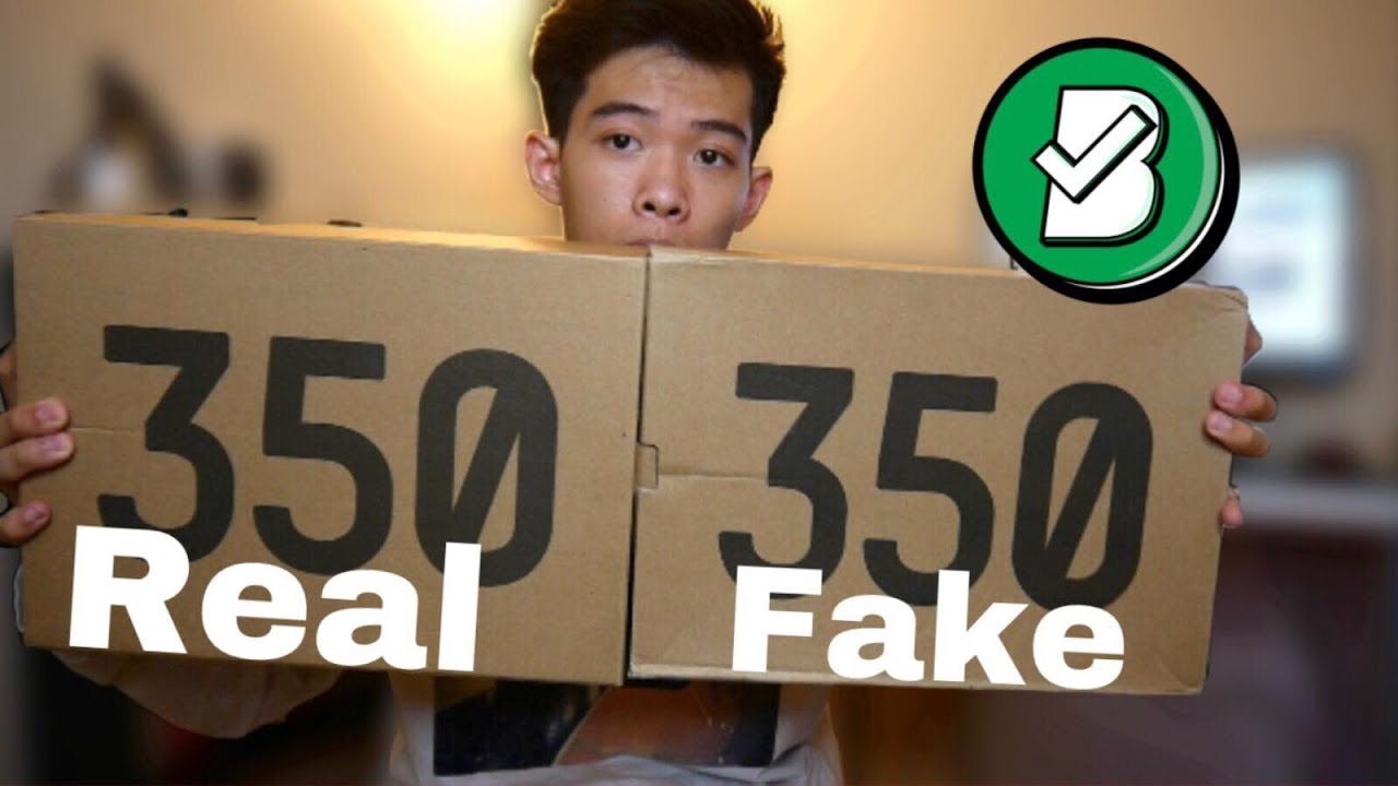 Những CƠ BẢN để phân biệt Fake vs Real YEEZY V2 350 | How to check Yeezy Fake- Real (Basic)