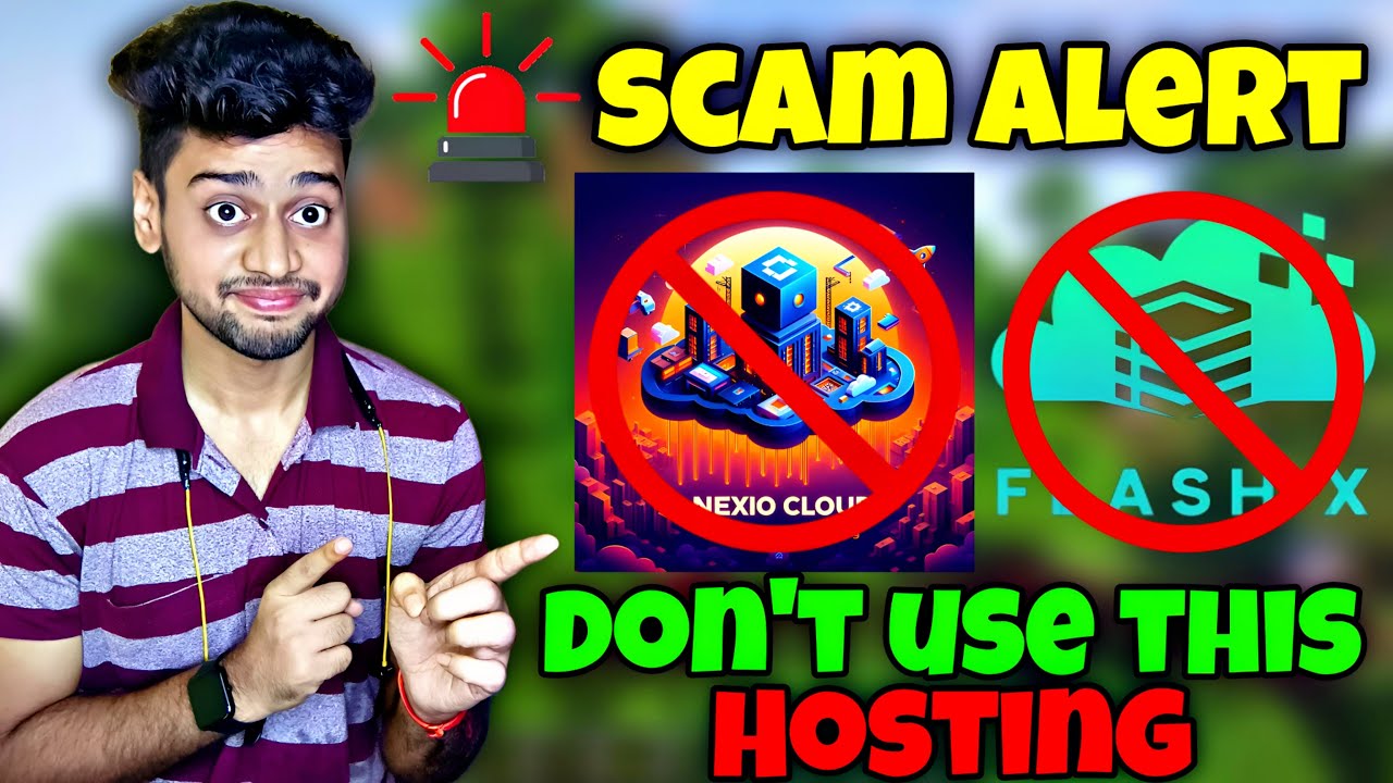 Do Not Use This Hosting 😡 | Minecraft Hosting Scam Alert | Nexio Cloud Hosting Scam