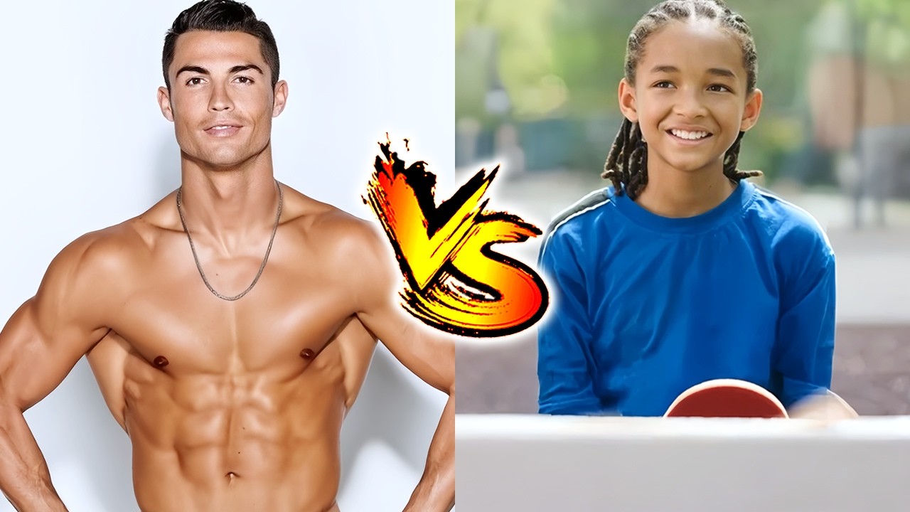 Jaden Smith VS Cristiano Ronaldo Transformation ★ From Baby To 2026