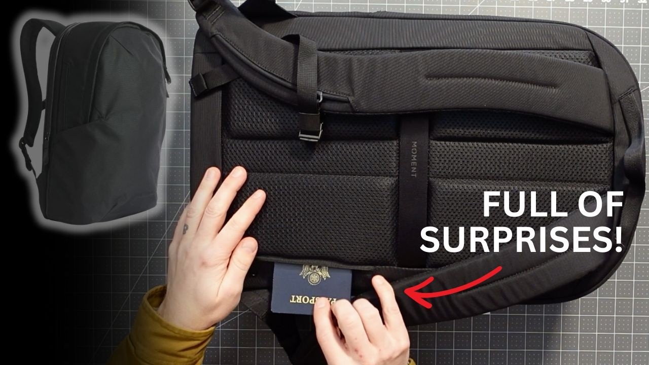 Moment EVERYTHING Travel Backpack! It's Not Just For Creators
