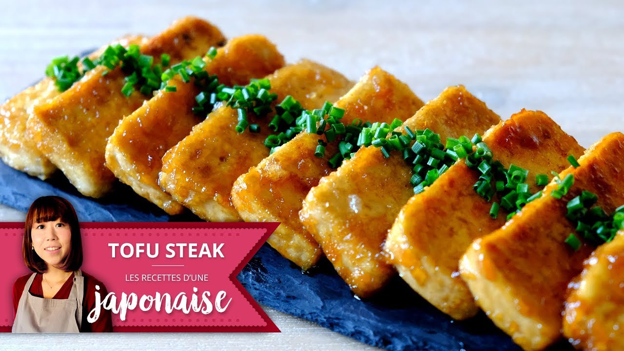 Recette Tofu steak | Les Recettes d'une Japonaise | Cuisine Facile