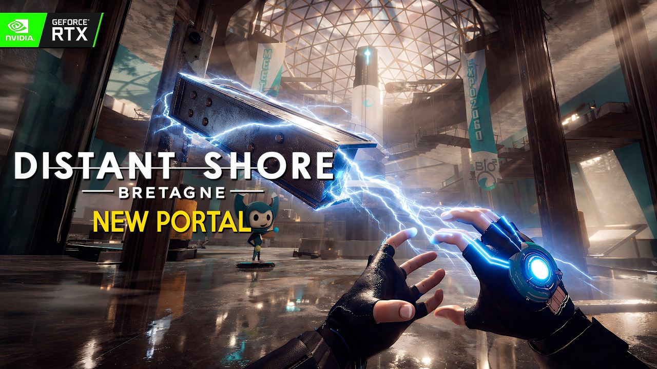DISTANT SHORE First Gameplay Demo | New Magnetic Parkour Puzzle Game Like PORTAL and MIRROR'S EDGE