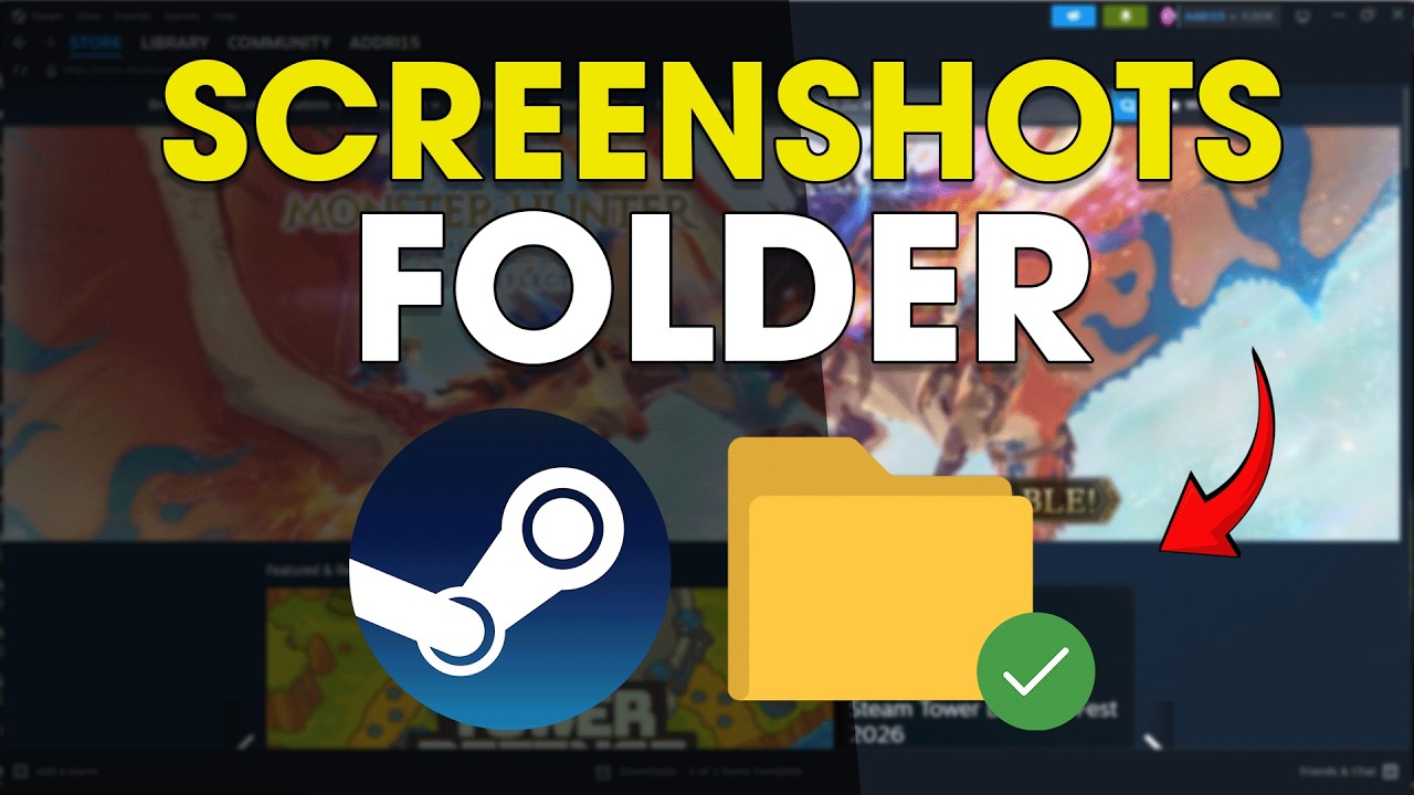 Как найти папку со скриншотами Steam (простое руководство) 2026