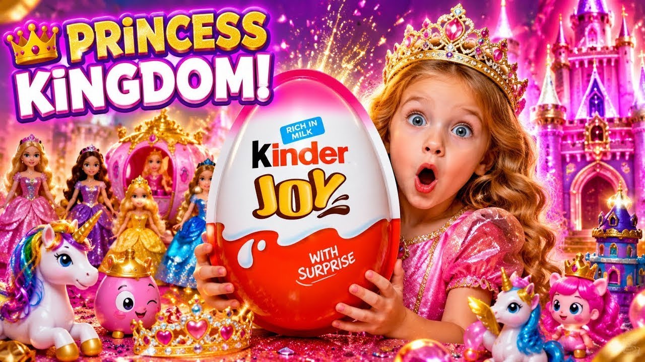 Surprise Inside! Kinder Joy Egg Opening 🍫🎁 | Toy Reveal & Chocolate Fun