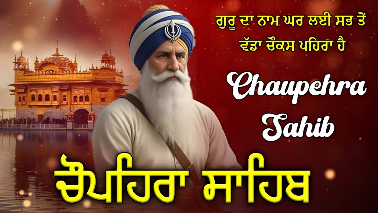 09-02-26 Chaupehra Sahib Path | ਚੌਪਹਿਰਾ ਸਾਹਿਬ ਪਾਠ | Sukhmani Sahib | ਨਿਡਰਤਾ ਤੇ ਆਤਮਕ ਤਾਕਤ ਦੀ ਬਾਣੀ