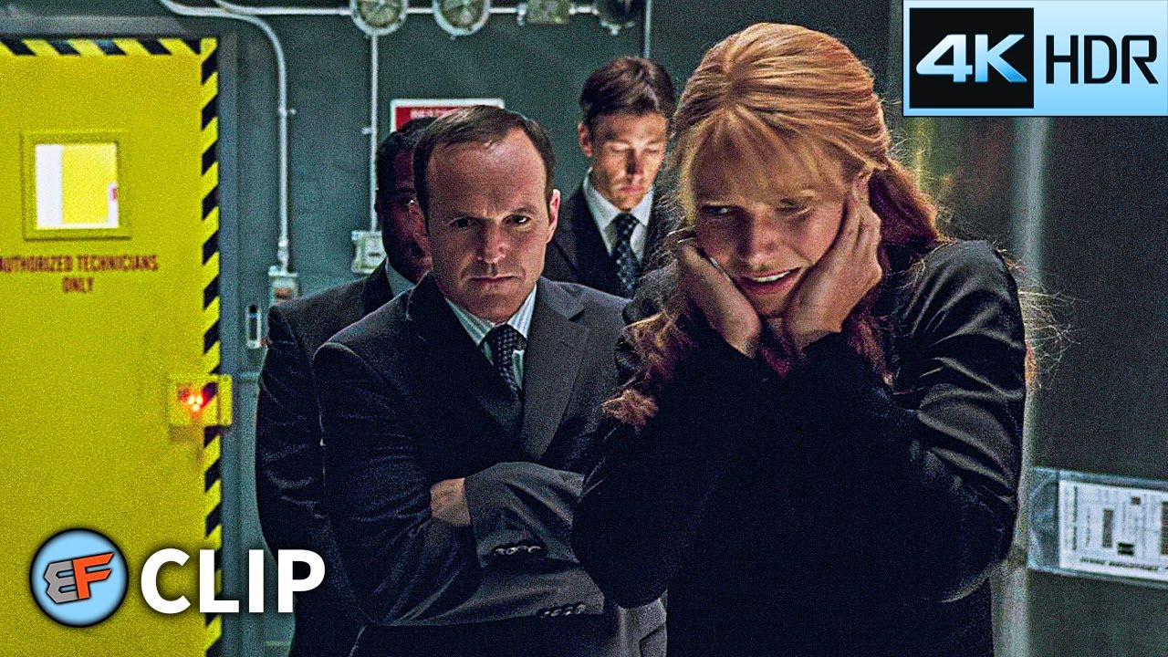 Pepper Potts & Agent Coulson Find the Iron Monger Suit | Iron Man (2008) IMAX 4K HDR Movie Clip