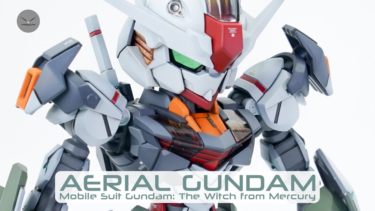 GUNDAM CUSTOM BUILD | LAZY SDHG AERIAL GUNDAM | REAL TYPE SCHEME