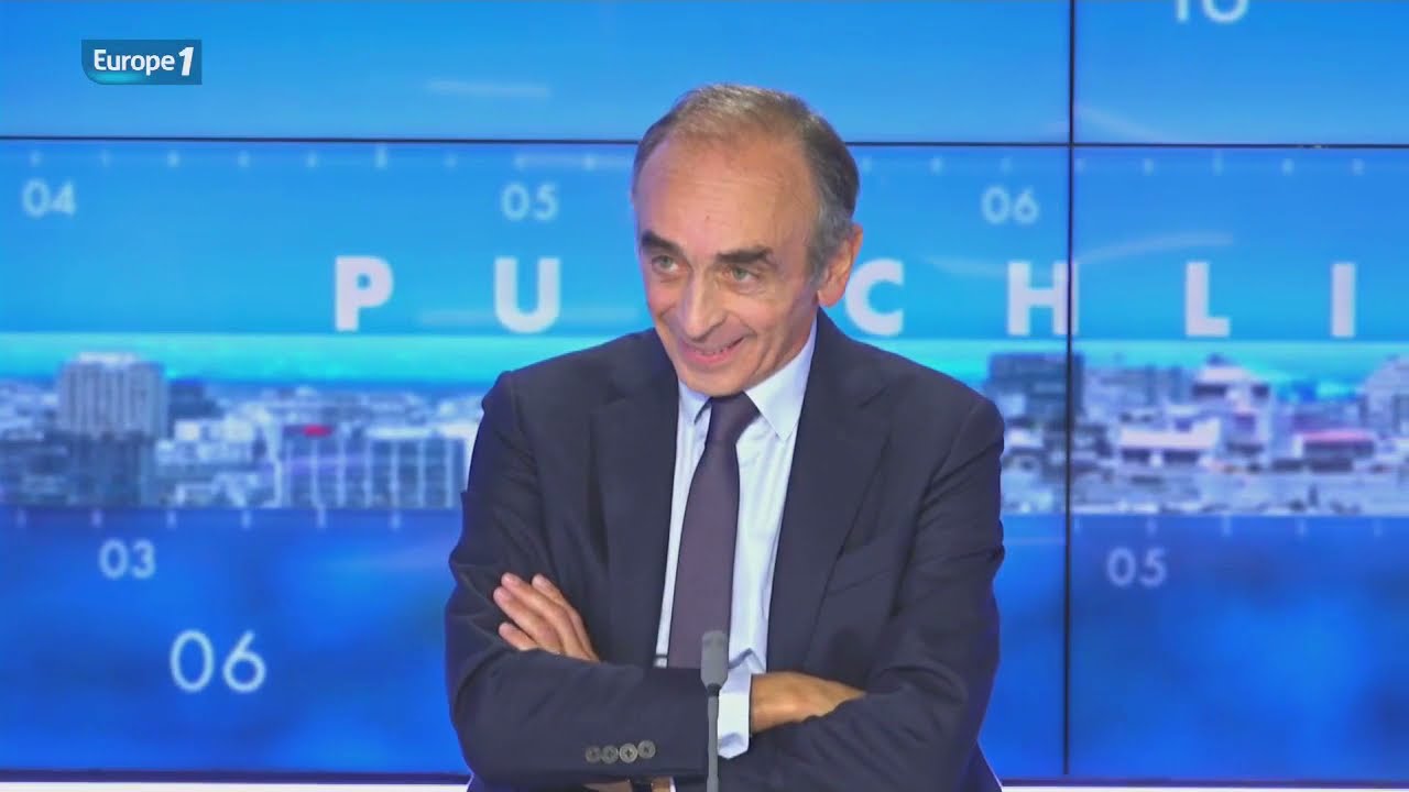 Eric Zemmour sur sa candidature &agrave; l'&eacute;lection pr&eacute;sidentielle : 