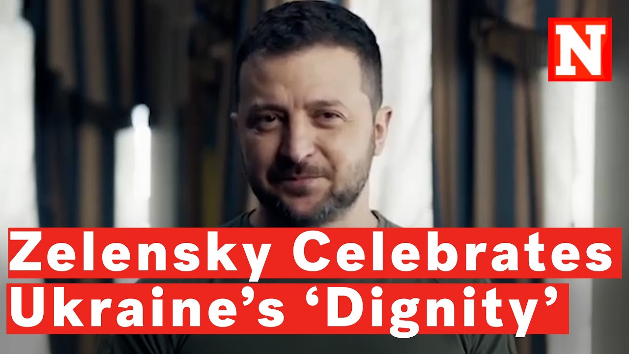 Zelensky Celebrates Ukraine's 'Dignity' On Maidan Revolution Anniversary