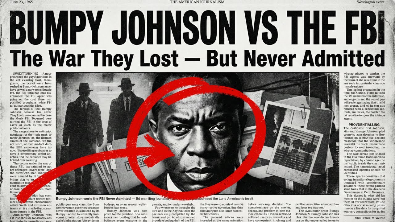 Bumpy Johnson vs The FBI — The War They Lost but Never Admitted