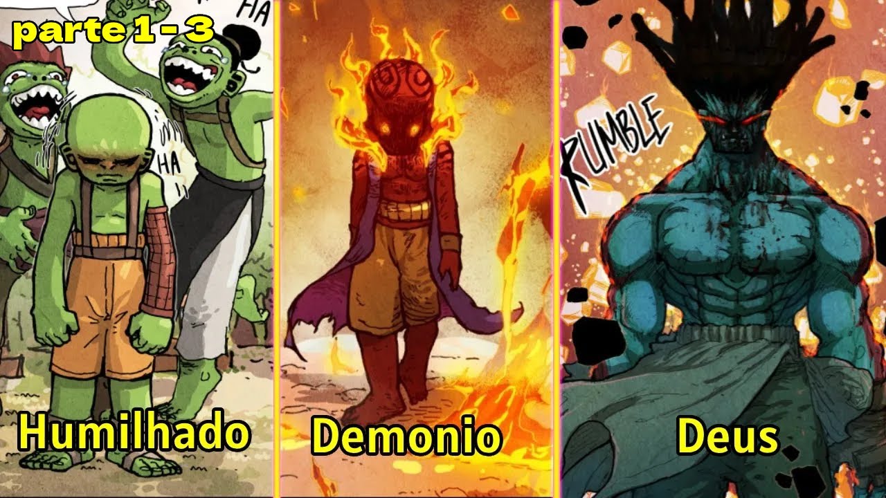O Pequeno Orc que Todos Zombavam Bebeu Sangue de Demônio e Ganhou Poderes Anormais | Parte1-3