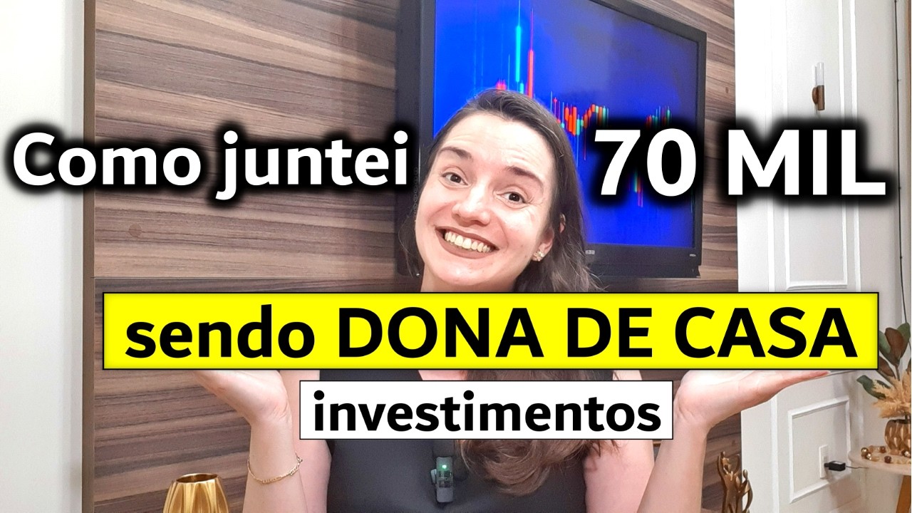 💰Com JUNTEI 70 MIL trabalhando de CASA | JUROS COMPOSTOS!