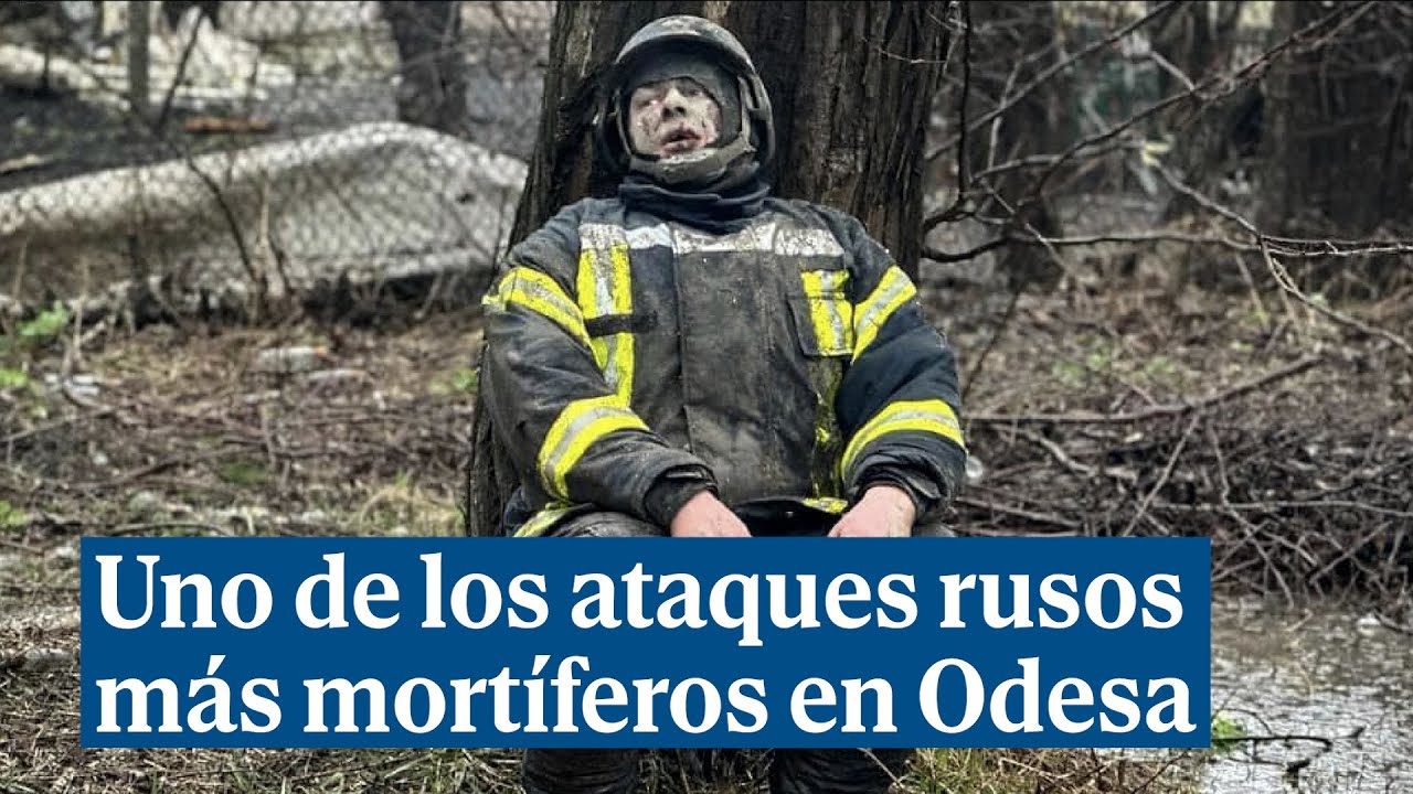 Al menos 20 muertos en uno de los ataques rusos más mortíferos en la ciudad ucraniana de Odesa