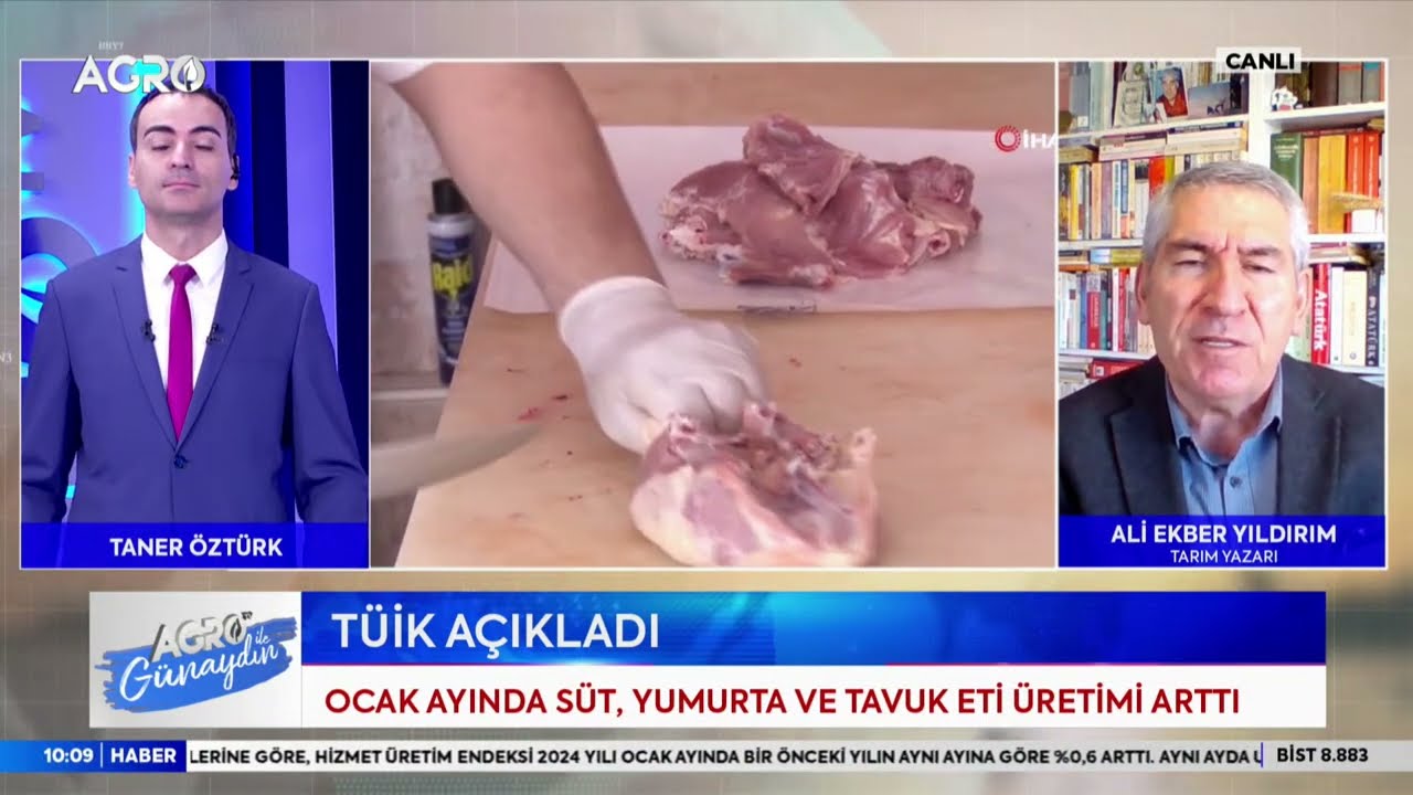 #CANLI 2024 Tarımın En Zor Yılı Olacak | Tarım Yazarı Ali Ekber Yıldırım