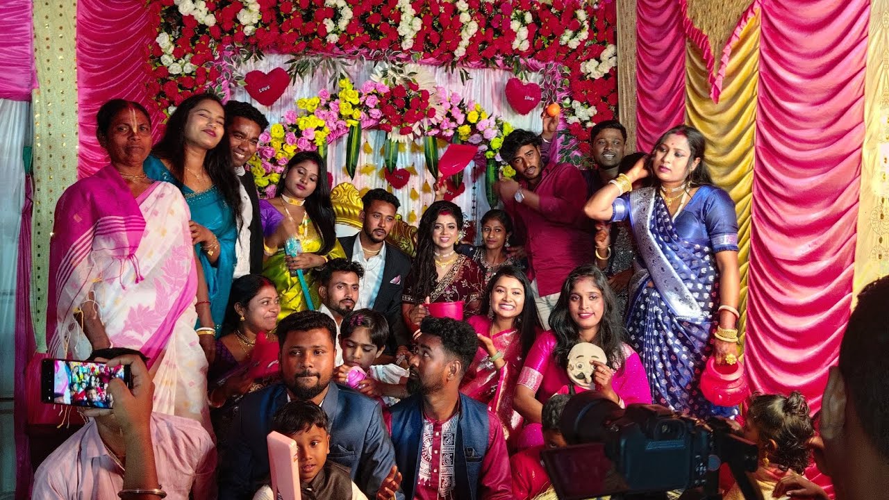 #দাদার Reception funny video🤗🤭😅 End tak dhakna 🥴🤣 #2k26 #newpost #youtube @indrayanimandal2159 