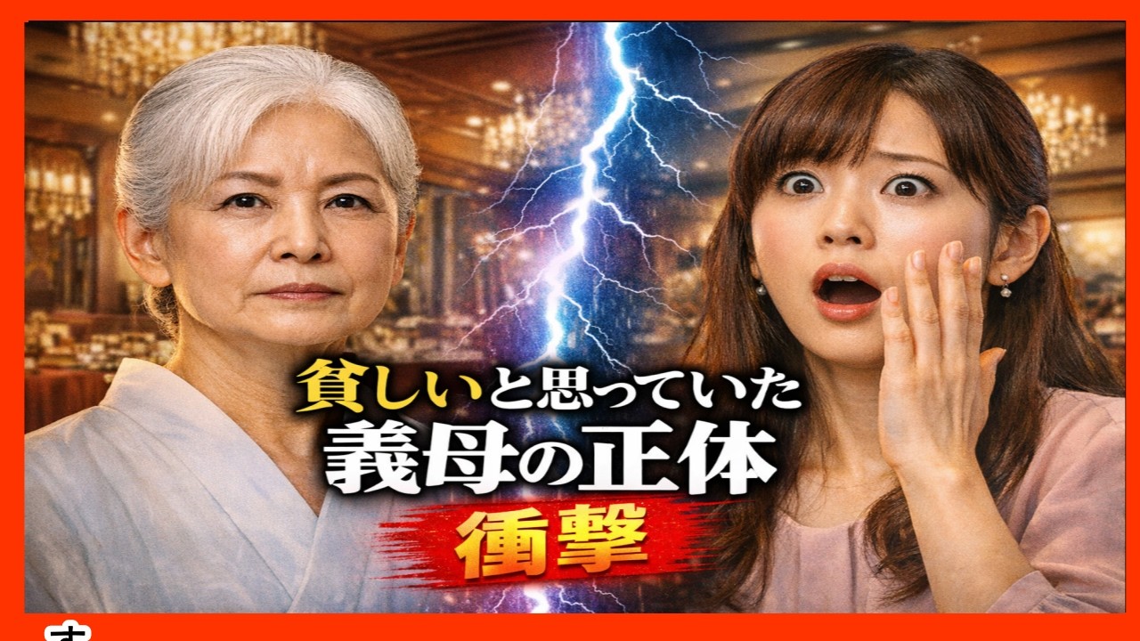 貧しいと思っていた 義母の正体  ８年間の沈黙/義理の娘が、手首をつかんだ