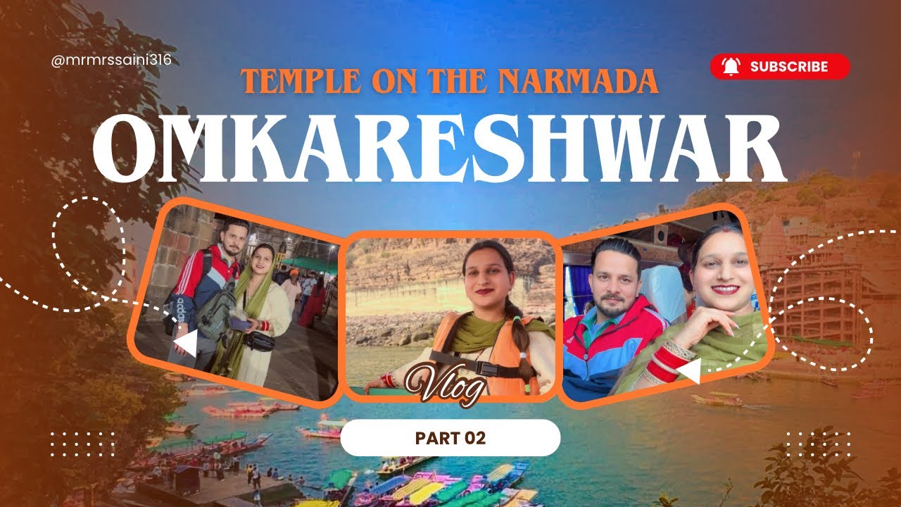 Discovering Omkareshwar Vlog 02:Temple on the Narmada #subscribe #like #trending #vlog #omkareshwar 