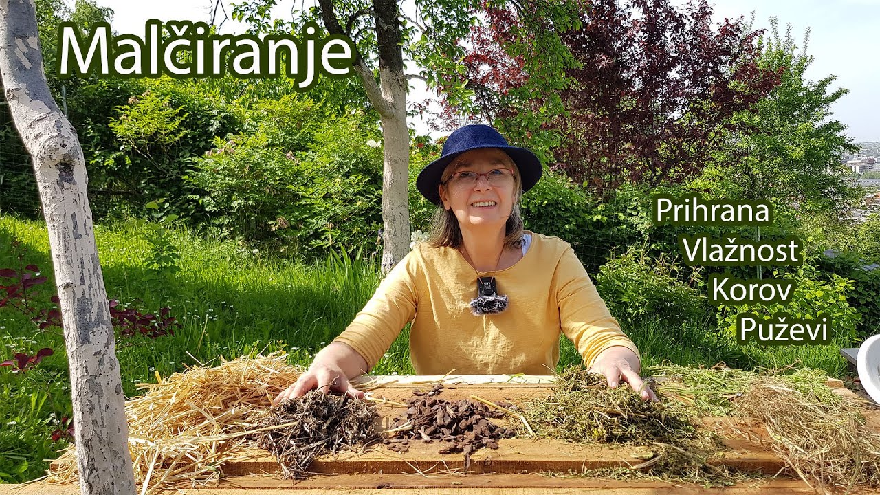 Malčiranje / Prednosti za mikroorganizme, biljke i vrtlare