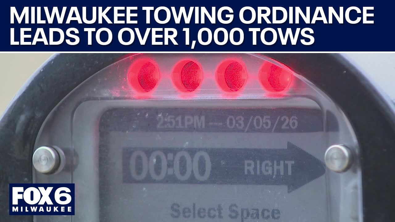 Milwaukee tows 1K+ vehicles after new ordinance | FOX6 News Milwaukee