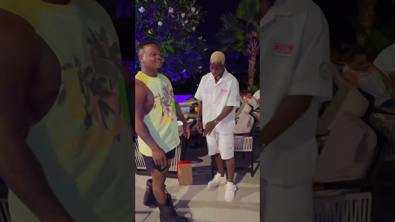 GSM, AZIZ KI WASHANGAA VIATU VYA HARMONIZE, AMUULIZA HILI SWALI