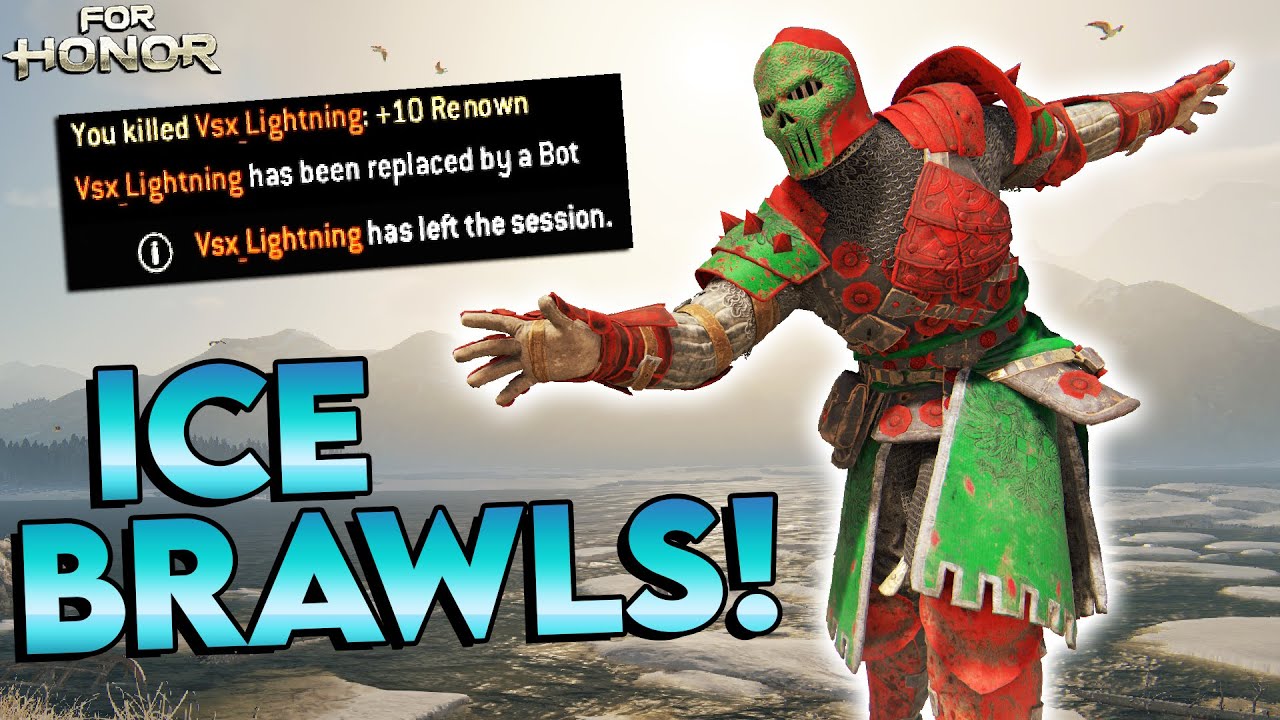Some relaxing Ice Brawls with the *NEW EMOTE* | For Honor