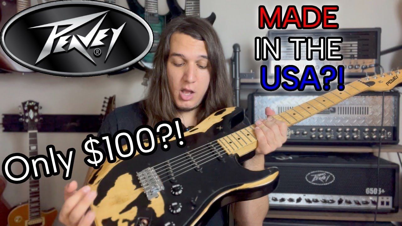 I Bought this USA Made Guitar for $100 - PEAVEY Predator Electric Guitar || HONEST Review/Demo