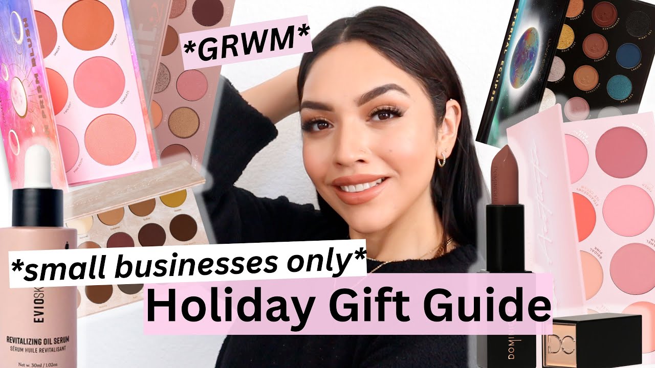 Get Ready With Me using Small Brands *ONLY*