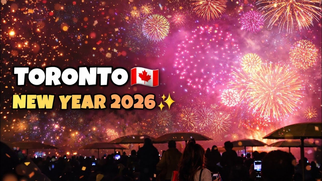 Toronto New Year’s Eve 2026 Downtown Toronto, Canada 🇨🇦
