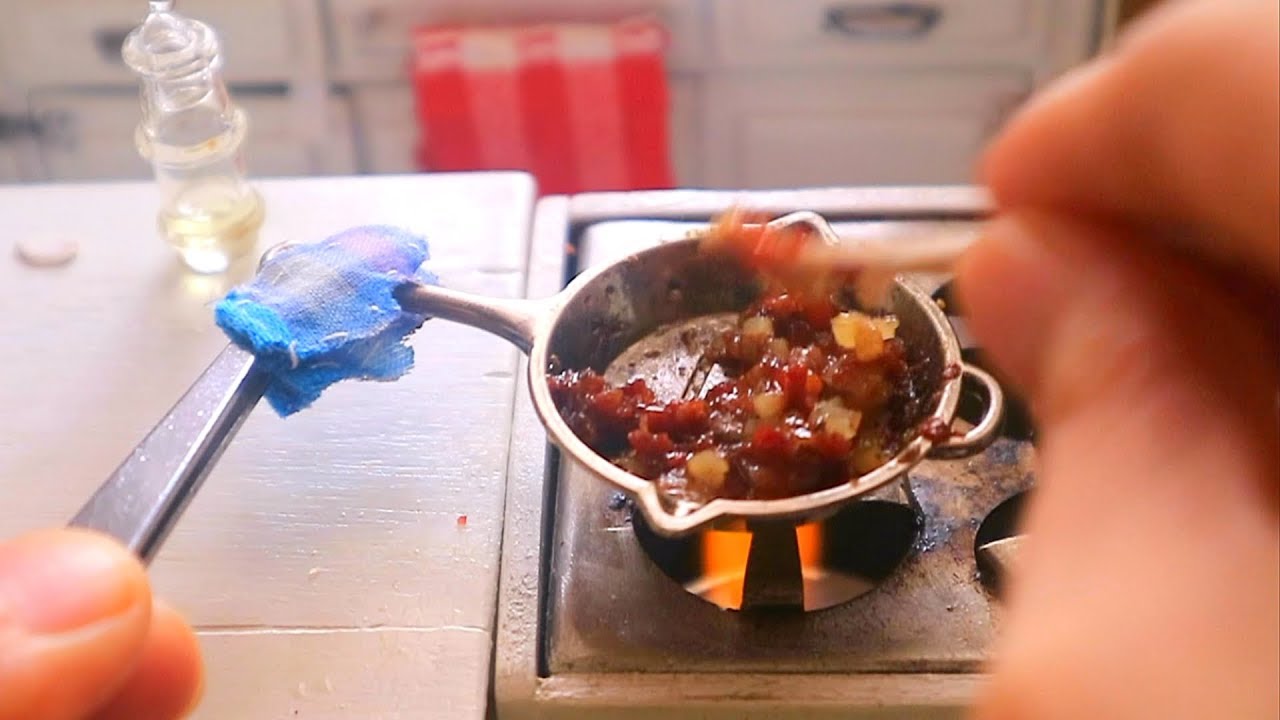 S2 EP 47: Миниатюрное приготовление соте из солонины [ASMR TOYS FOOD COOKING]