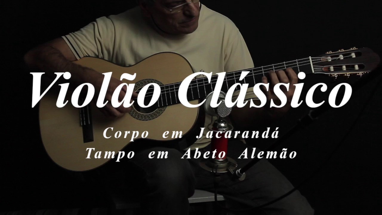 Violão Clássico Pepineli Feito em Jacarandá e Abeto Alemão