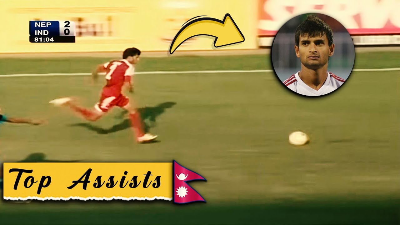 Rabin Shrestha - Top 5 Assists for Nepal National Team