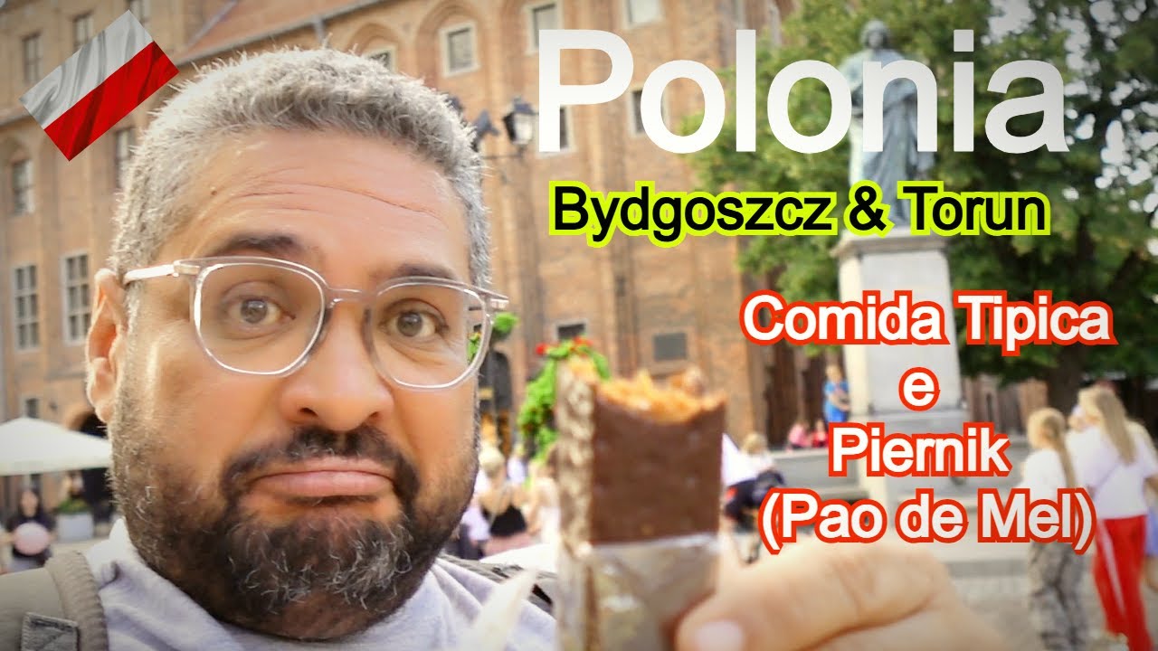 48h na Polônia: Explorando Bydgoszcz e Toruń com MUITA COMIDA TIPICA e Piernik, o Pao de Mel polones